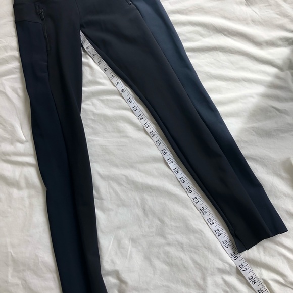 ATHLETA Stellar Tight Legging Pant BLACK BLUE luxe Fabric Leggings Size XS - Picture 8 of 12